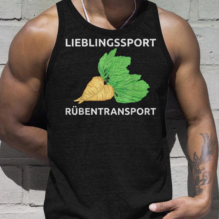 Lieblingssport Rübransport Tank Top Geschenke für Ihn