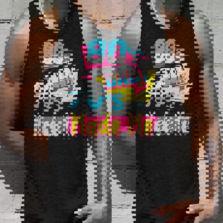 Los Años 80'S Baby 90'S Made Me Retro Nostalgia De Los 80 Camiseta sin mangas Regalos para él