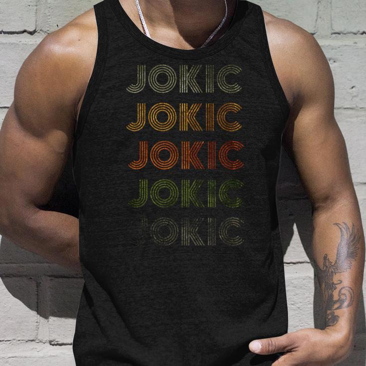 Love Heart Jokic Grungeintage Jokic Tank Top Geschenke für Ihn