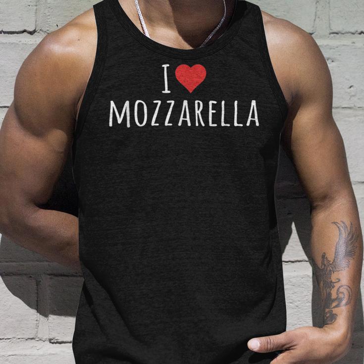 I Love Mozzarella Tank Top Geschenke für Ihn