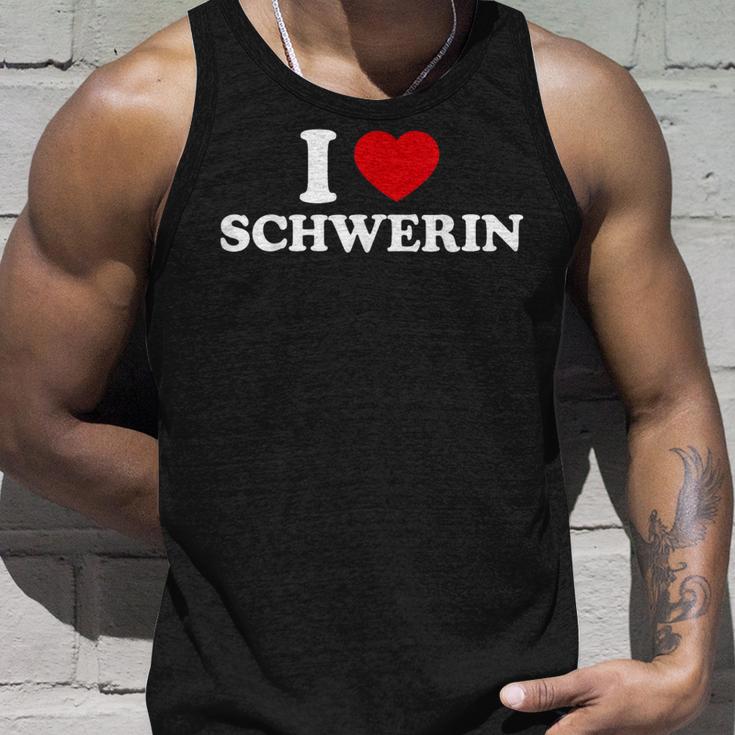 I Love Schwerin Tank Top Geschenke für Ihn