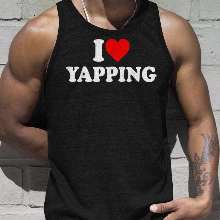 I Love Yapping Tank Top Geschenke für Ihn