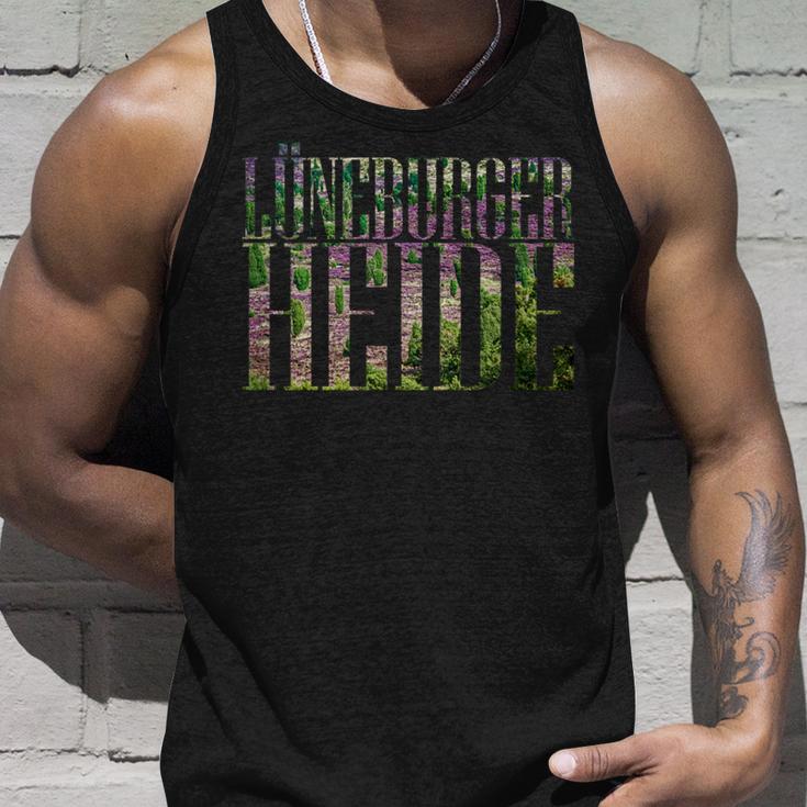 Lüneburger Heide Deutschland Landschaft Tank Top Geschenke für Ihn