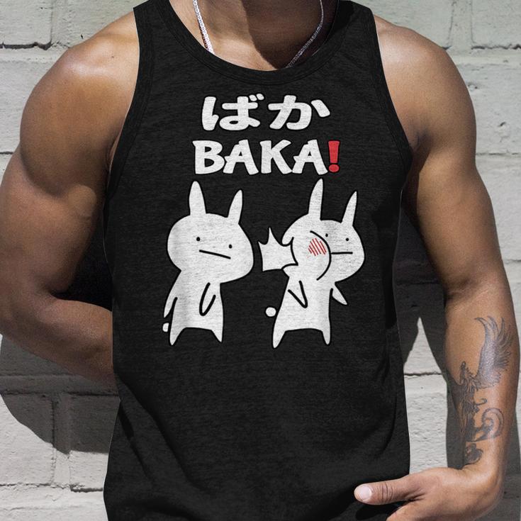 Lustiges Japan Baka Rabbit Ohrfeigen Anime And Manga S Tank Top Geschenke für Ihn