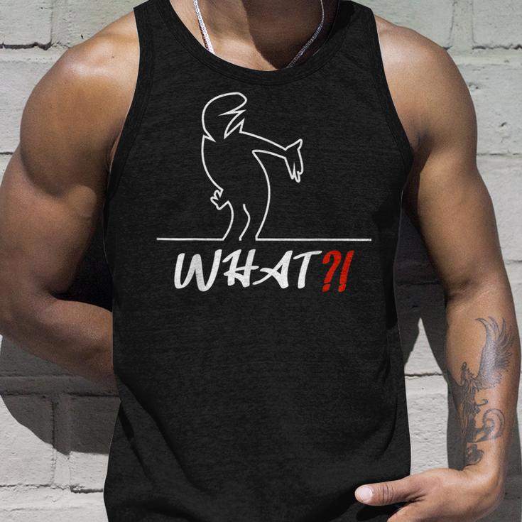 Lustiges Mann Sags Was What Tank Top Geschenke für Ihn