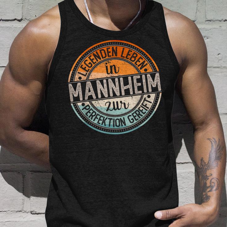 Mannheim Retro Colours Legends Life In Mannheim Tank Top Geschenke für Ihn