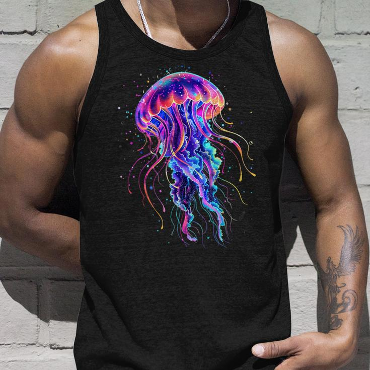 Meer Ozean Quallen Marine Säugetier Ozean Meerestier Quallen Tank Top Geschenke für Ihn