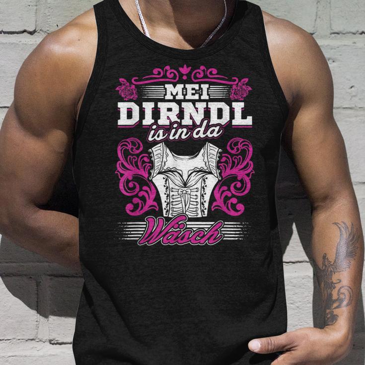 Mei Dirndl Is In Da Wäsch Oktoberfest Drindl Replacement Deer Tank Top Geschenke für Ihn