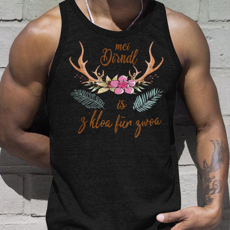 Mei Dirndl Is Zkloa Für Zwoa Zu Klein Für Zwei Meadowen S Tank Top Geschenke für Ihn