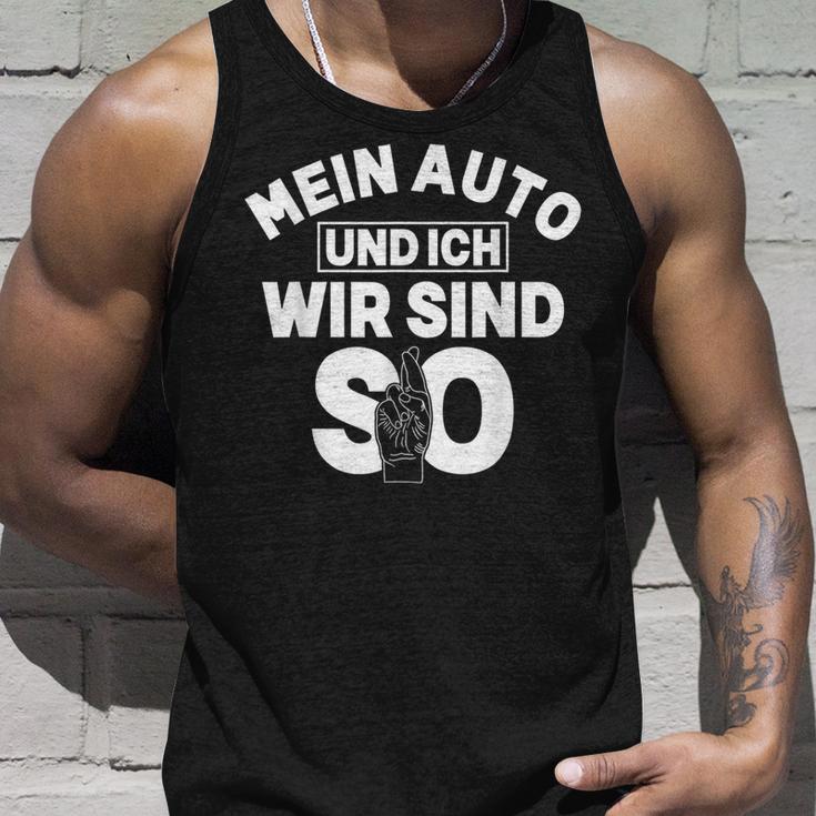 Mein Auto Und Ich Wir Sind So Tuning Turbo Tank Top Geschenke für Ihn