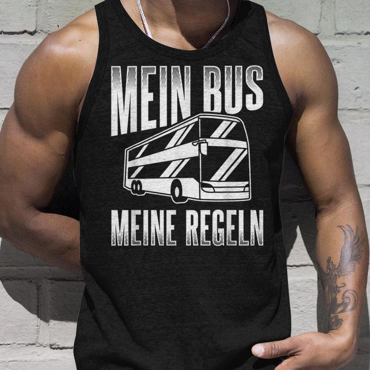 Mein Bus Meine Rules Bus Work Bus Driver Tank Top Geschenke für Ihn