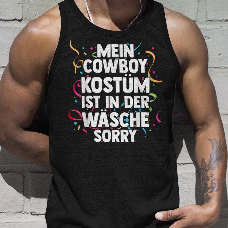 Mein Cowboy Kostüm Ist In Der Wäsche Carnival Tank Top Geschenke für Ihn