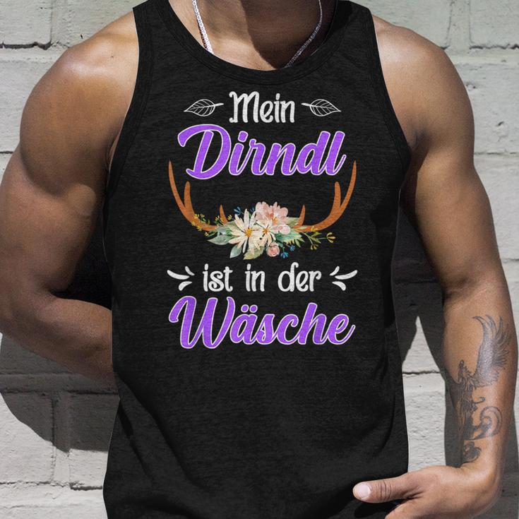 Mein Dirndl Ist In Der Wäsche Bayern Trachten S Tank Top Geschenke für Ihn