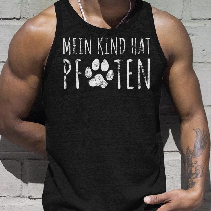 Mein Kind Hat Paws My Kind Has Paws S Tank Top Geschenke für Ihn