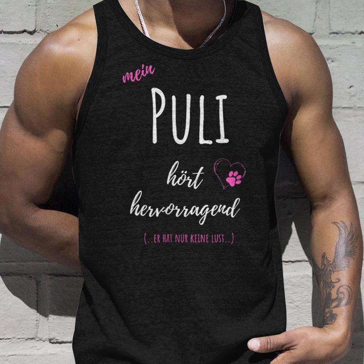 Mein Puli Hört Hervorragend Er Hat Nur Keine Lust Tank Top Geschenke für Ihn