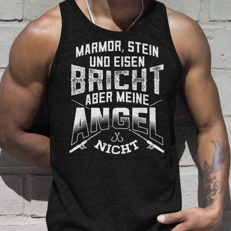 Meine Angel Bricht Nicht Angler Tank Top Geschenke für Ihn