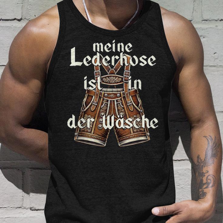 Meine Lederhose Ist In Der Wäsche Oktoberfest Costume Tank Top Geschenke für Ihn