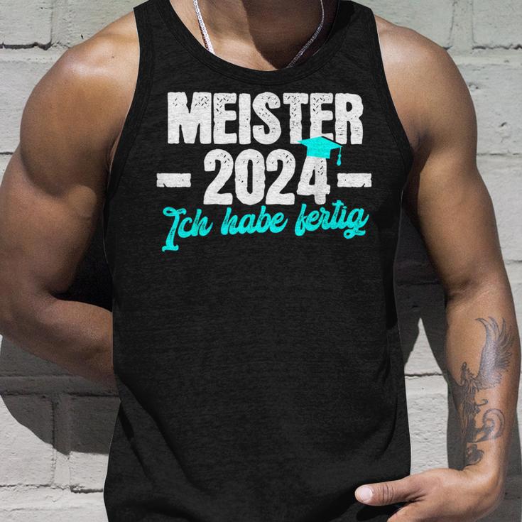 Meister 2024 Ich Habe Fertig Meisterprüfung Tank Top Geschenke für Ihn