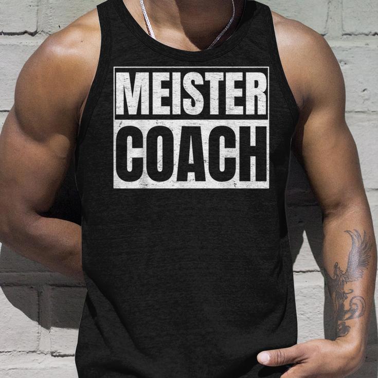 Meister Coach Geschenk For Football Trainer Tank Top Geschenke für Ihn