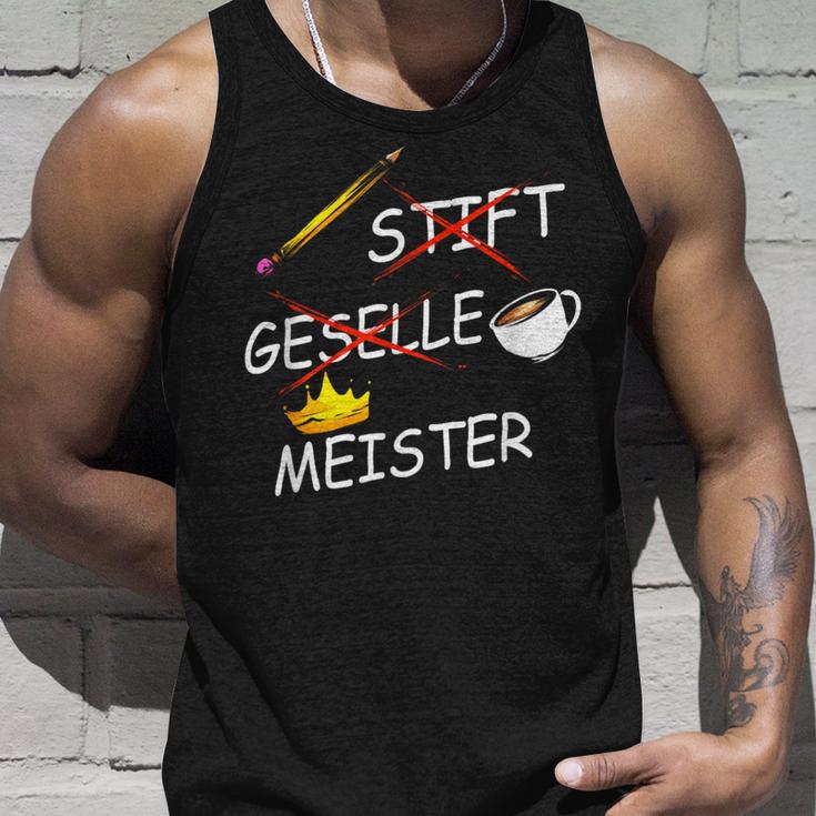 Meister Master Letter Meistertestung Tank Top Geschenke für Ihn