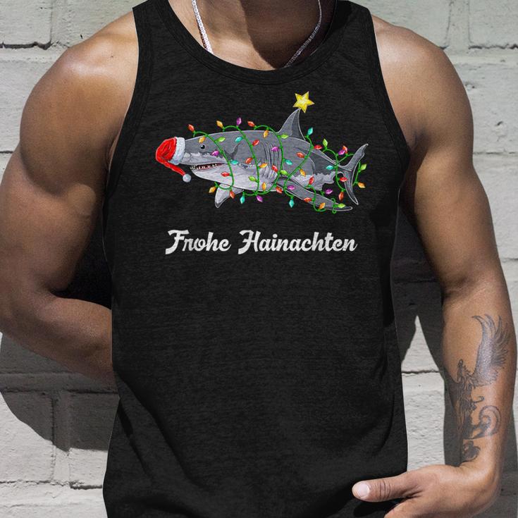 Merry Hainachten Shark Children's Boys Christmas Ugly Christmas Tank Top Geschenke für Ihn