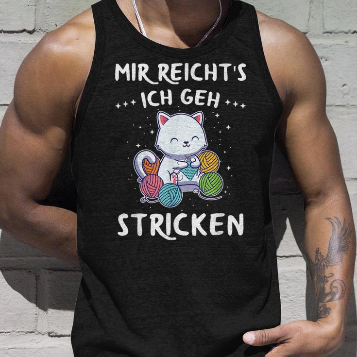 Mir Reichts Ich Geh Knitting Sewing Crochet Knitted Tank Top Geschenke für Ihn