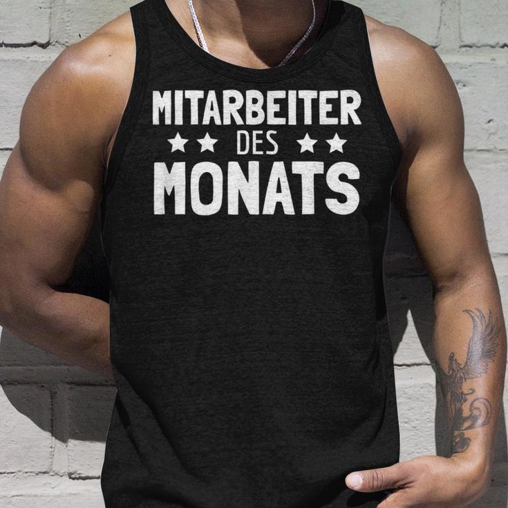 Mitarbeiter Des Monats Award Award Tank Top Geschenke für Ihn