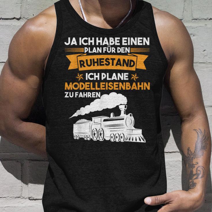 Modellbahn Plan Für Den Ruhestand Model Railway Tank Top Geschenke für Ihn