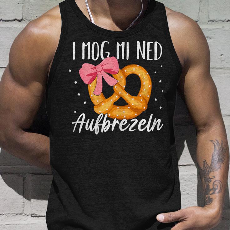 With I Mog Mi Ned Aufbrezeln Motif Tank Top Geschenke für Ihn