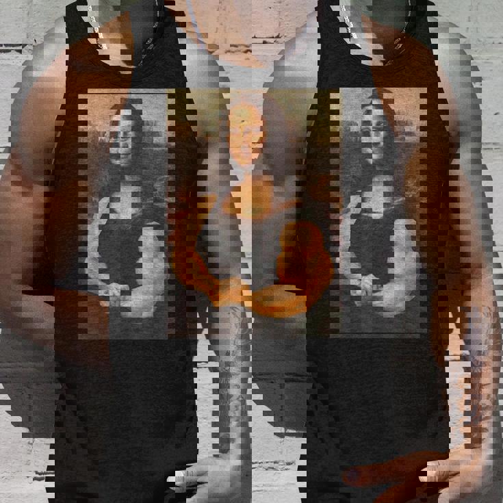 Mona Lisa Bodybuilding Muscolare Palestra Allenamento Abiti Canotta Regalos para él