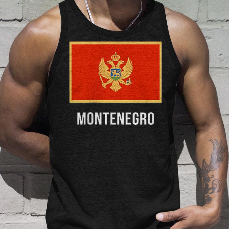 Monte Flag Montenegrinian Tank Top Geschenke für Ihn