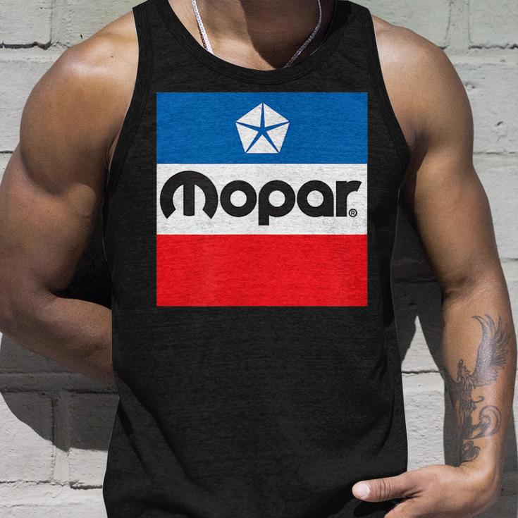 Mopar Retro Flag Logo Tank Top Geschenke für Ihn