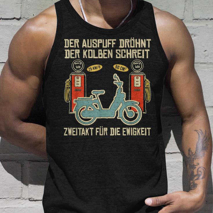 Moped Driver Moped Scooter Moped 2-Stroke Moped Tank Top Geschenke für Ihn