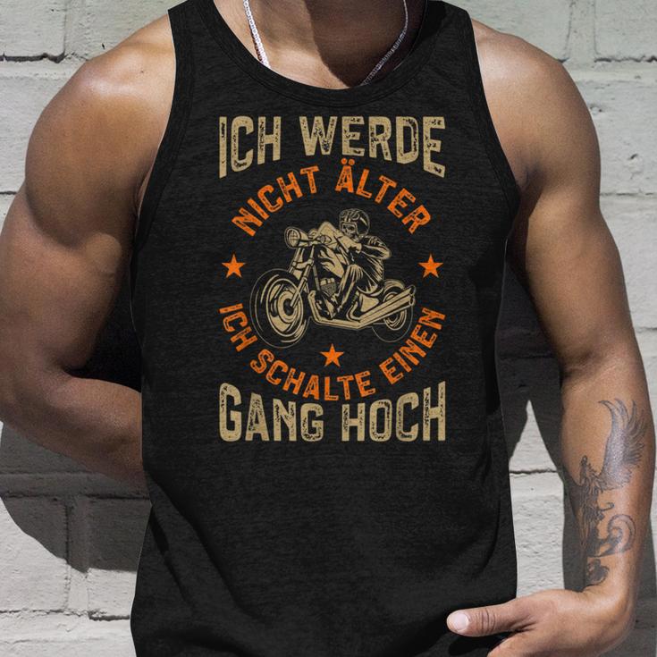 Motorcycle Ich Werde Nicht Alter Motorcycle Rider Biker Tank Top Geschenke für Ihn