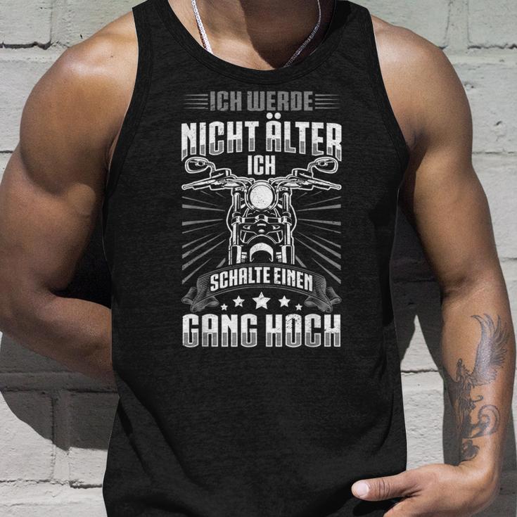 Motorcycle Nicht Älter Einen Gang High Biker Tank Top Geschenke für Ihn