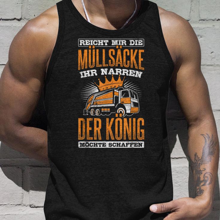 Müllmann Garbage Absorber Saying Garbage Car Müllmann Tank Top Geschenke für Ihn