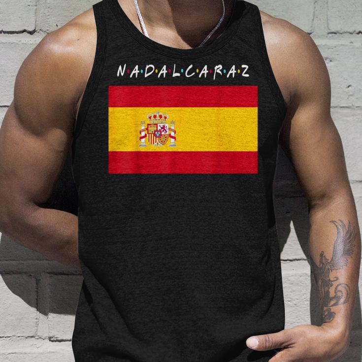 Nadalcaraz With Spain Flag Tank Top Geschenke für Ihn