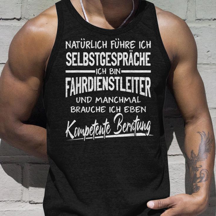 Natürlich Führ Ich Selbstpräche Driving Service Manager Tank Top Geschenke für Ihn