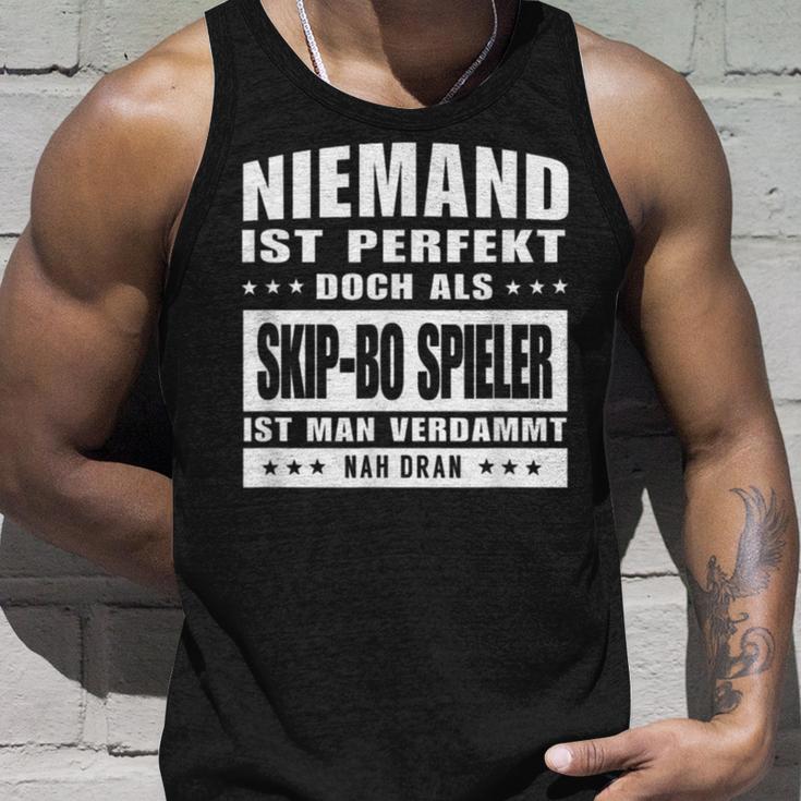 Niemand Ist Perfekt Skip Bo Spieler Tank Top Geschenke für Ihn