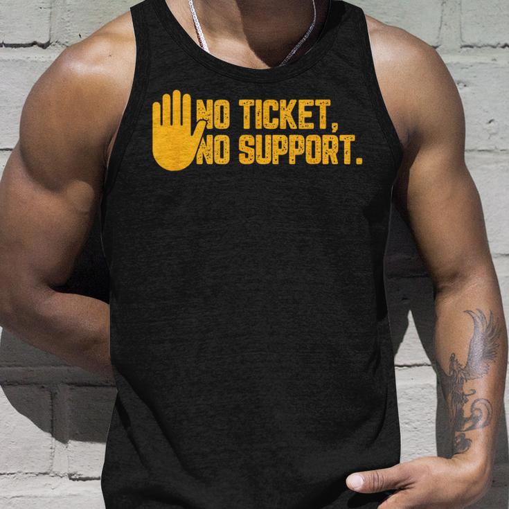 No Ticket No Support Informatik Admin Arbeit Job Tank Top Geschenke für Ihn