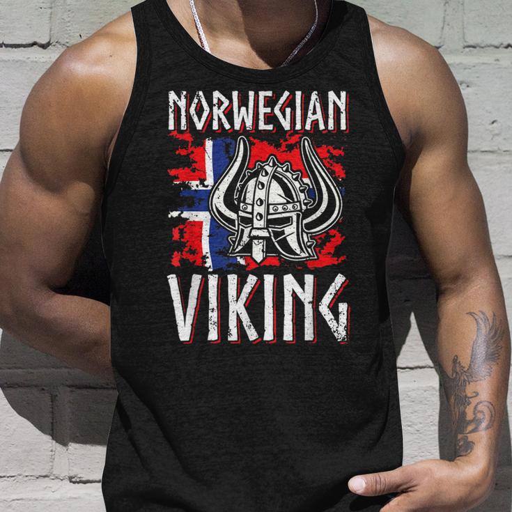 Norwayiking Norway Flag Tank Top Geschenke für Ihn