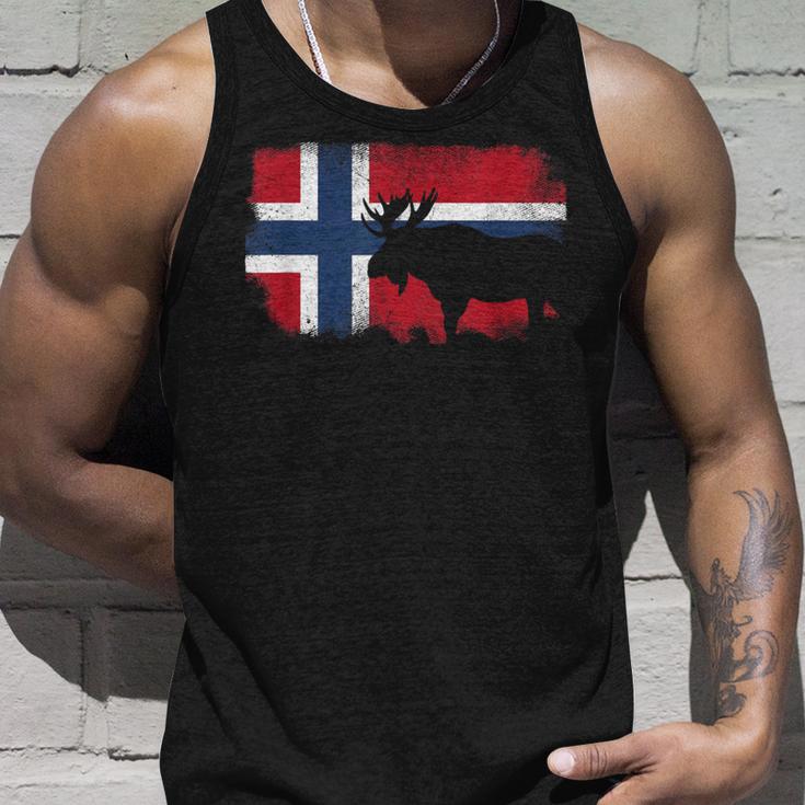 Norwegian Flag Noreg Norge Scandinavia Norway Tank Top Geschenke für Ihn