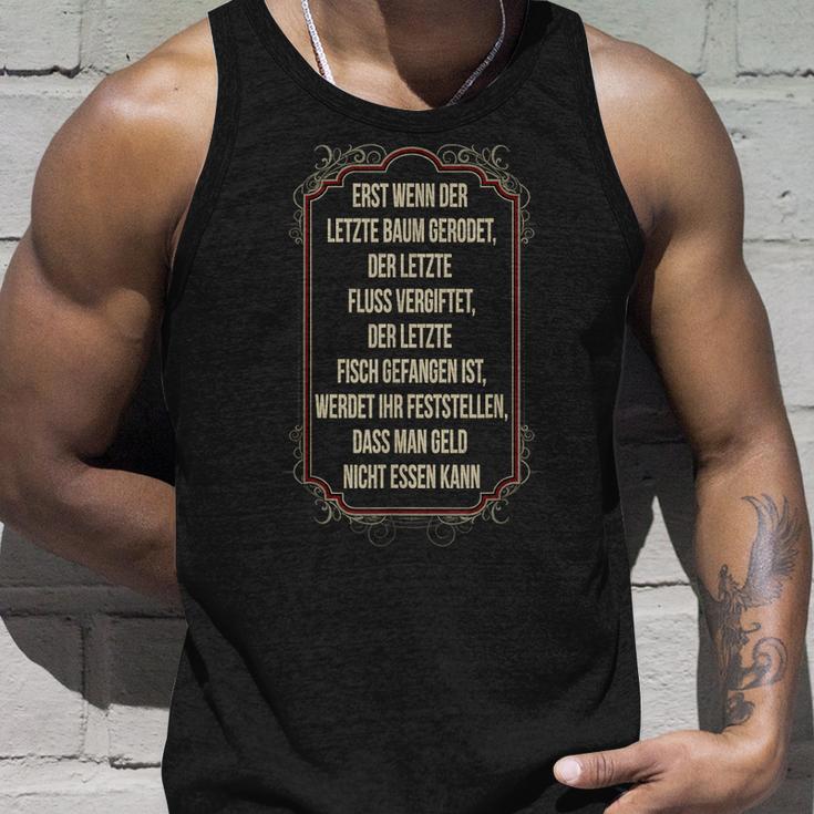 Nur Wenn Der Last Tree Tank Top Geschenke für Ihn