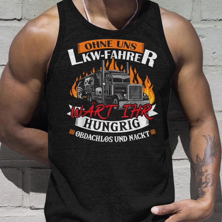 Ohne Uns Wärt Ihr Hungrig Hassle Und Nude Truck Tank Top Geschenke für Ihn