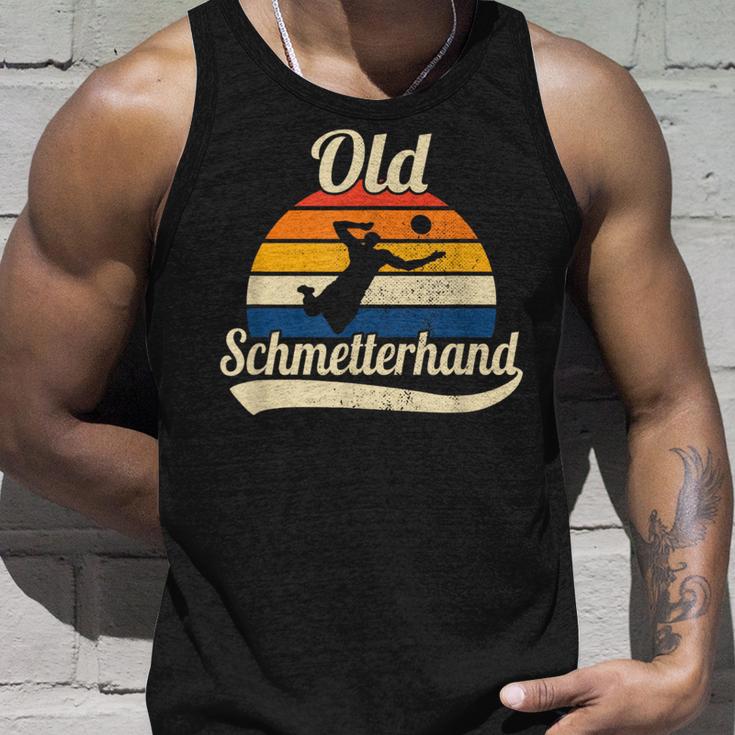 Old Butterhand Retro Beacholleleyball S Tank Top Geschenke für Ihn