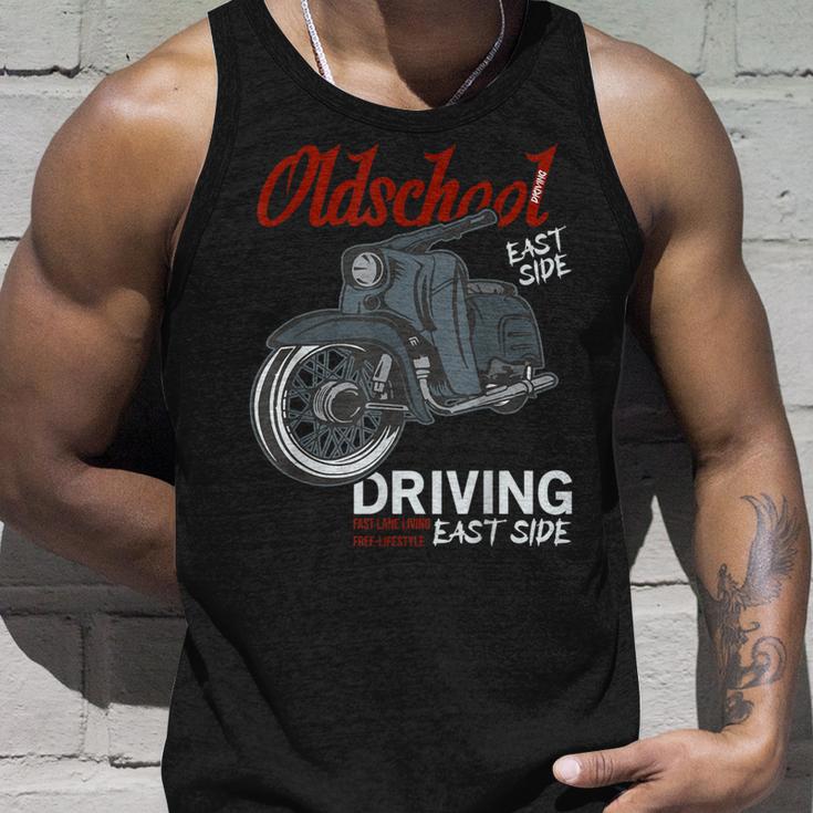 Oldschool Schwalbe Tuning Kr51 Simson Ddr Moped Tank Top Geschenke für Ihn