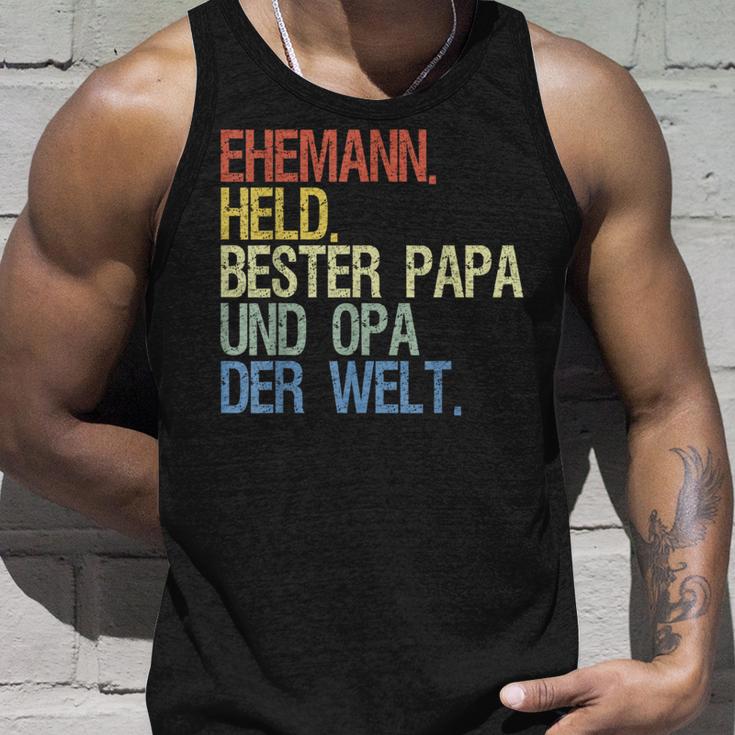 Opa Und Papa Bester Papa Und Opa Der Welt Tank Top Geschenke für Ihn