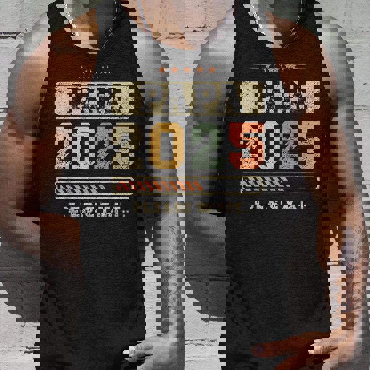 Papa 2025 Futuro Papá Futuro Padre Camiseta sin mangas Regalos para él
