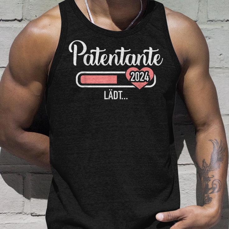 Patentante 2024 Lades Pregnancy Announcement Tank Top Geschenke für Ihn