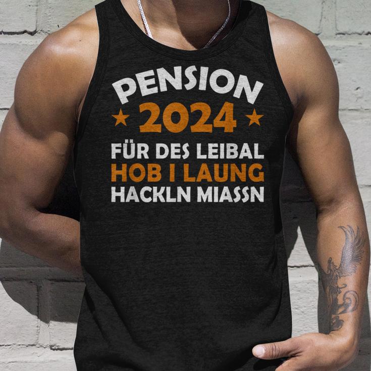 Pension 2024 Für Dieses Musste Ich Lang Arbeit Tank Top Geschenke für Ihn